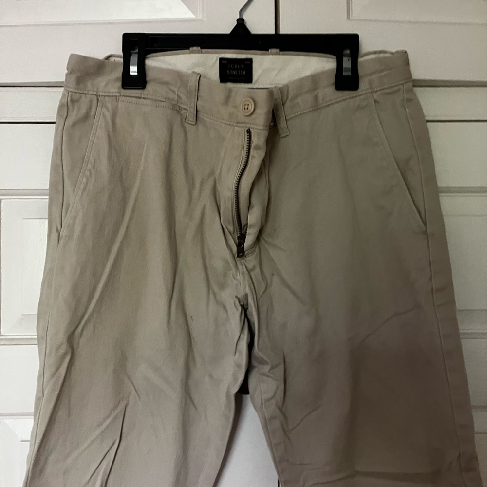 J. Crew Khaki Pants 30x30